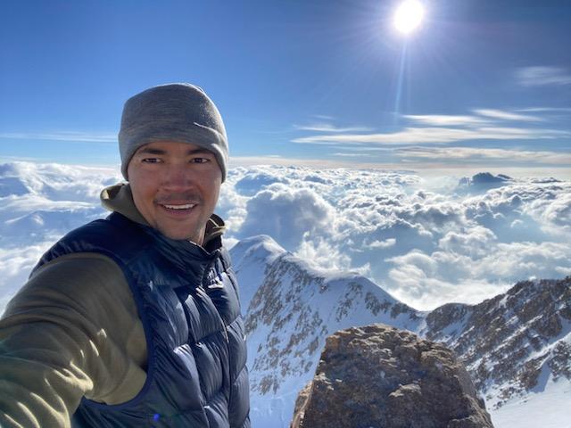 Jacob Weasel, M.D., on Mount Denali