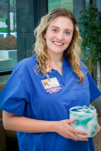 Kristen Fox, Emergency Department Technician, receives TULIP Award