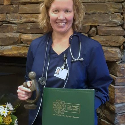 LPN wins first-ever Custer Hospital and Clinic DAISY Award