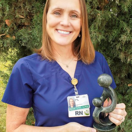 Amy McGinnis, RN, wins DAISY award