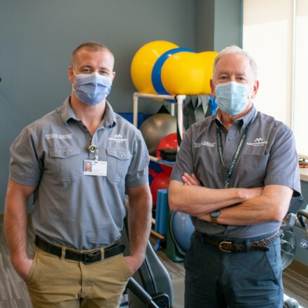 Passing the torch at Monument Health Custer Hospital Rehabilitation Services