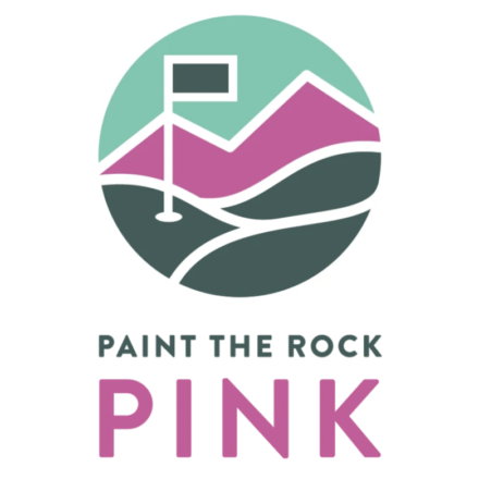 Paint the Rock Pink Golf Tournament Logo
