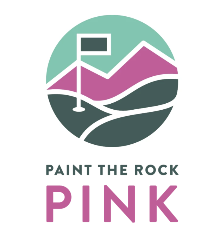 Paint the Rock Pink Golf Tournament Logo