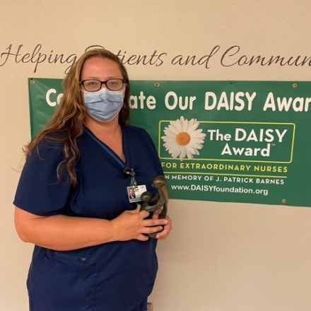Chaska Walker, RN, wins DAISY Award