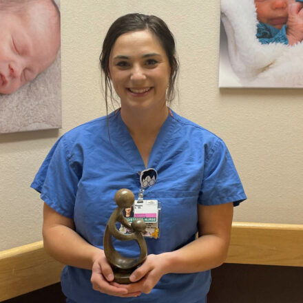 Megan Potter, RN, receives DAISY Award