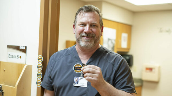 Mark Harder, chair of the Monument Health Military and Veterans group