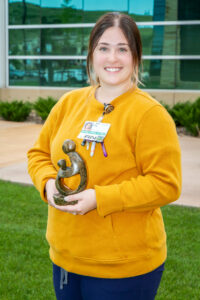 Halli Dobler, RN, receives DAISY Award 
