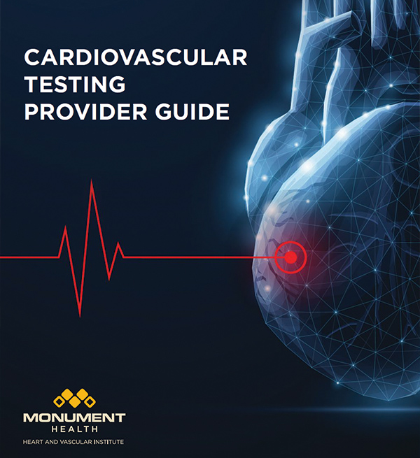 Cardiovascular Testing Provider Guide