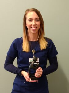 Brandee Skroch, LPN, receives DAISY Award