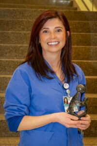 Jess Owczarek, RN, receives DAISY Award