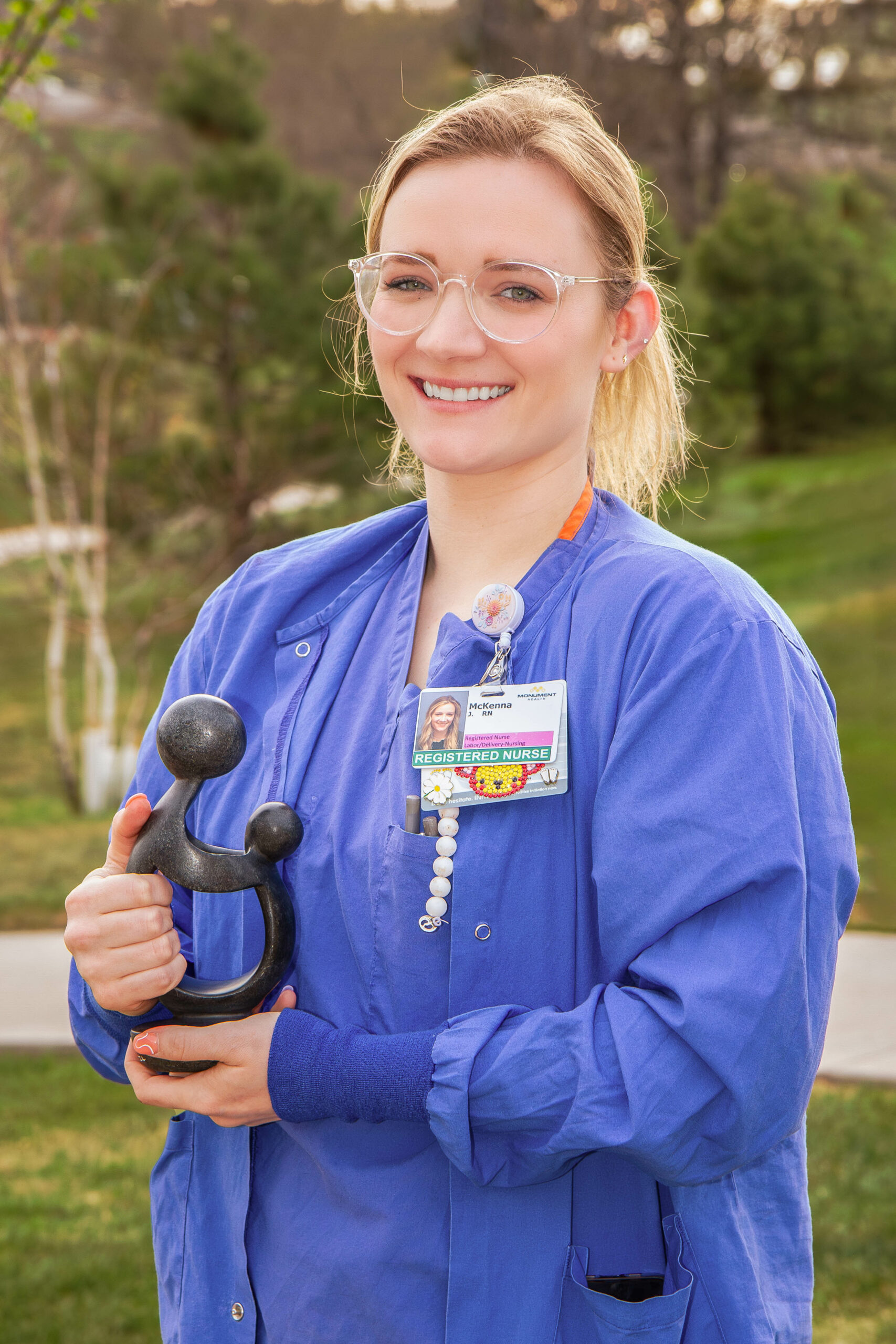 McKenna Jackson, RN, receives DAISY Award Monument Health