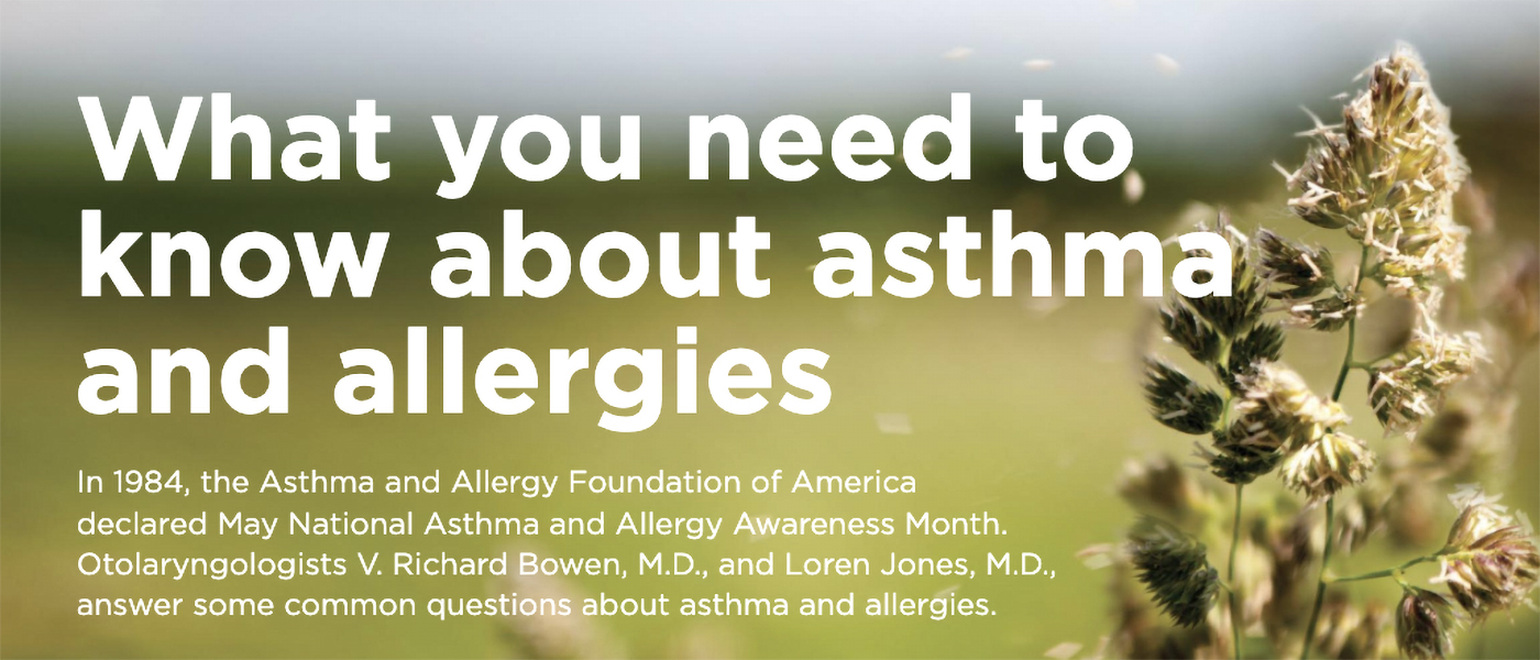 Ask the Doc: What you need to know about asthma and allergies