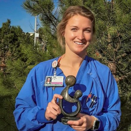 Amanda Culberson, RN, wins DAISY award