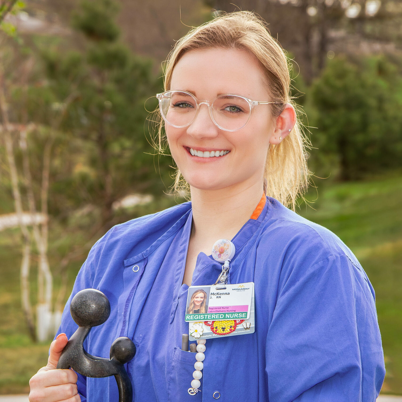 McKenna Jackson, RN, receives DAISY Award