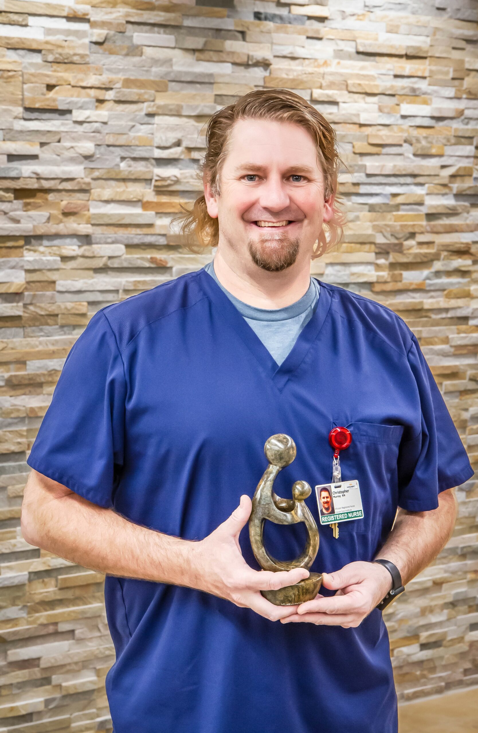 Chris Murray, RN, receives DAISY Award