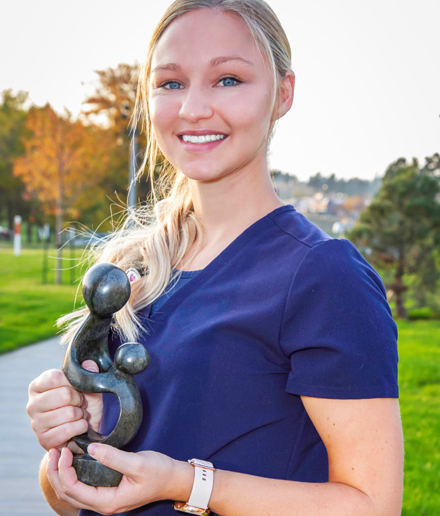 Karli Shama, RN, wins DAISY Award