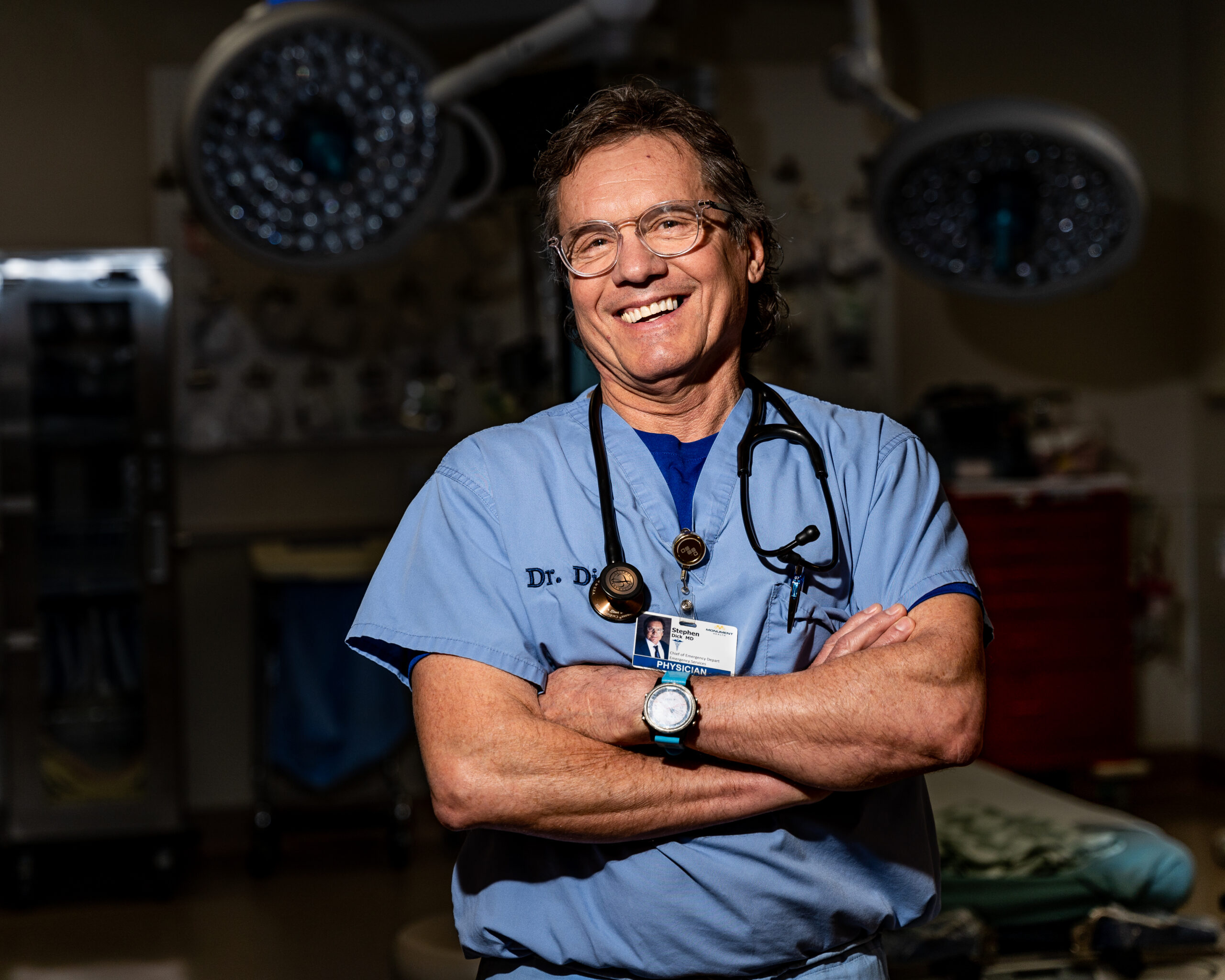 Stephen Dick, M.D., FACEP marks 30 years of board certification in Emergency Medicine