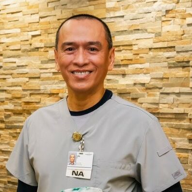 Lito Casilang, Nurse Aide, receives TULIP Award