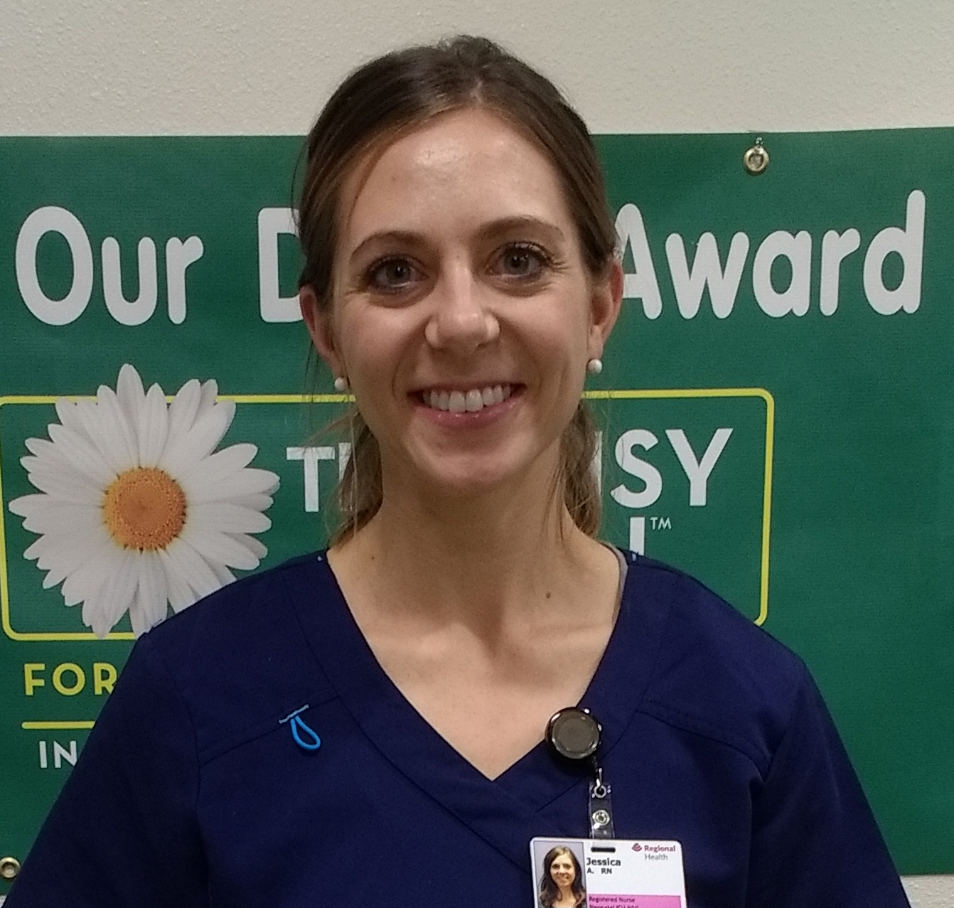 Jessica Aluise wins Sturgis DAISY Award