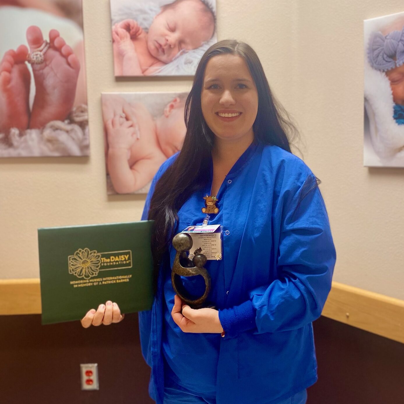 Nicole Garman, RN, receives DAISY Award