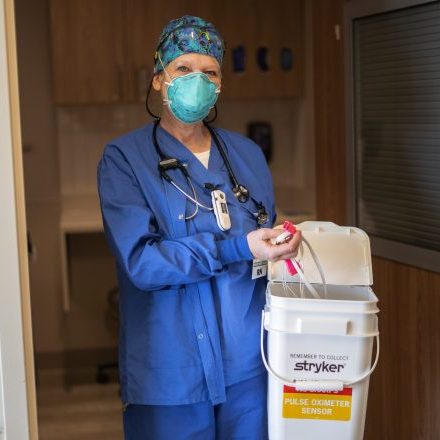 Emergency Department recycling program keeps telemetry leads out of the landfill
