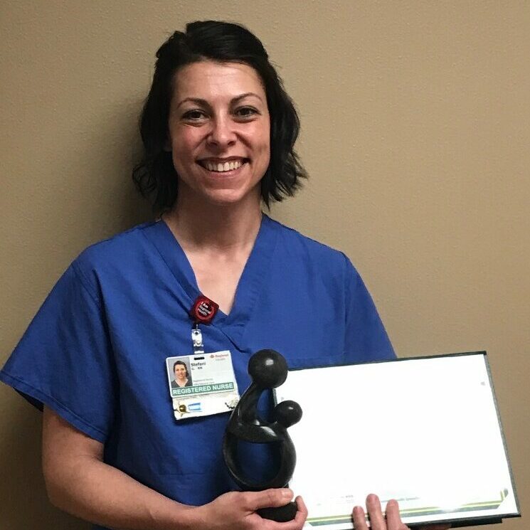 Stefani Gillette, RN, receives DAISY Award