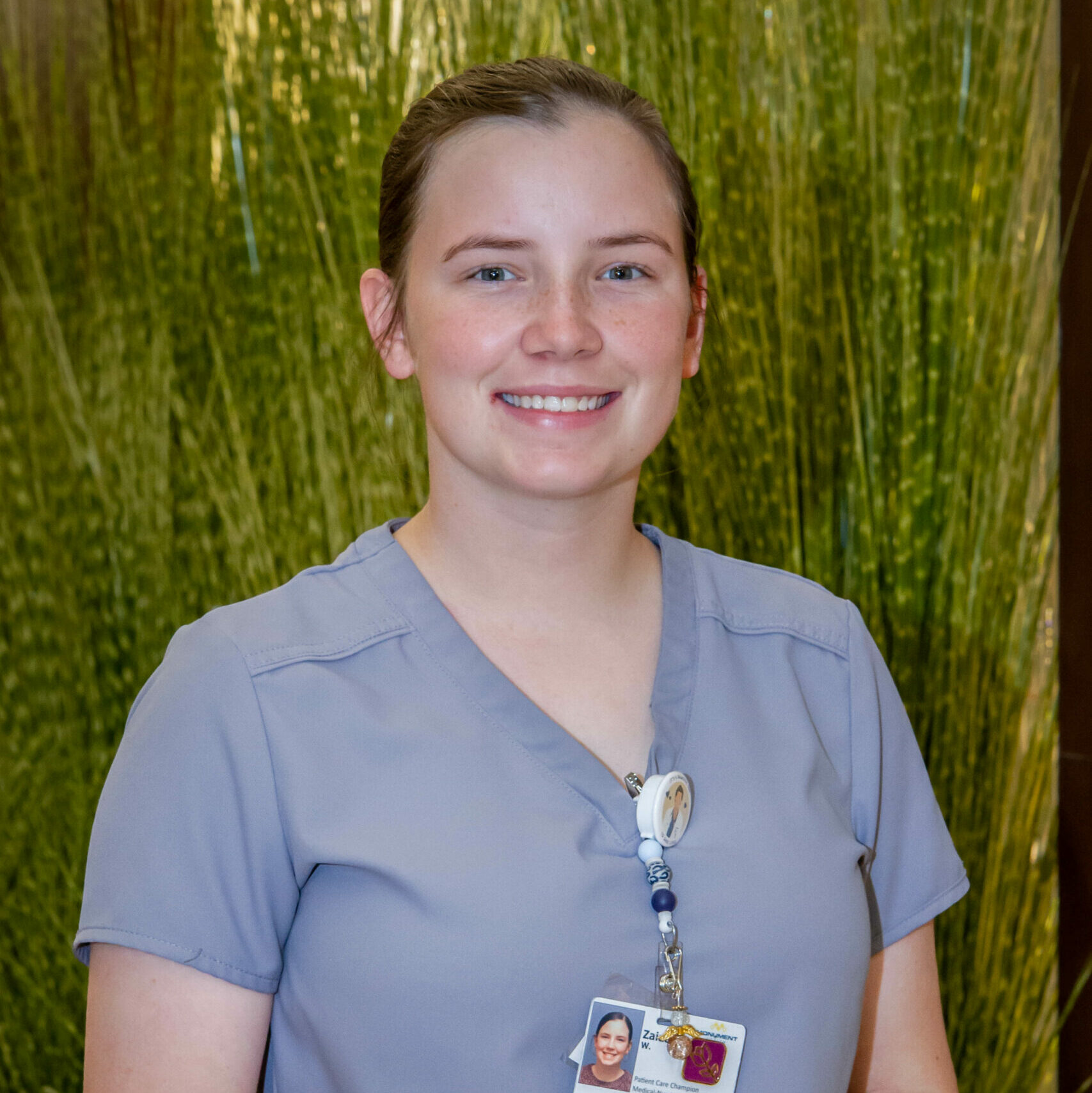 Zaida Williams, Nurse Aide, receives TULIP Award