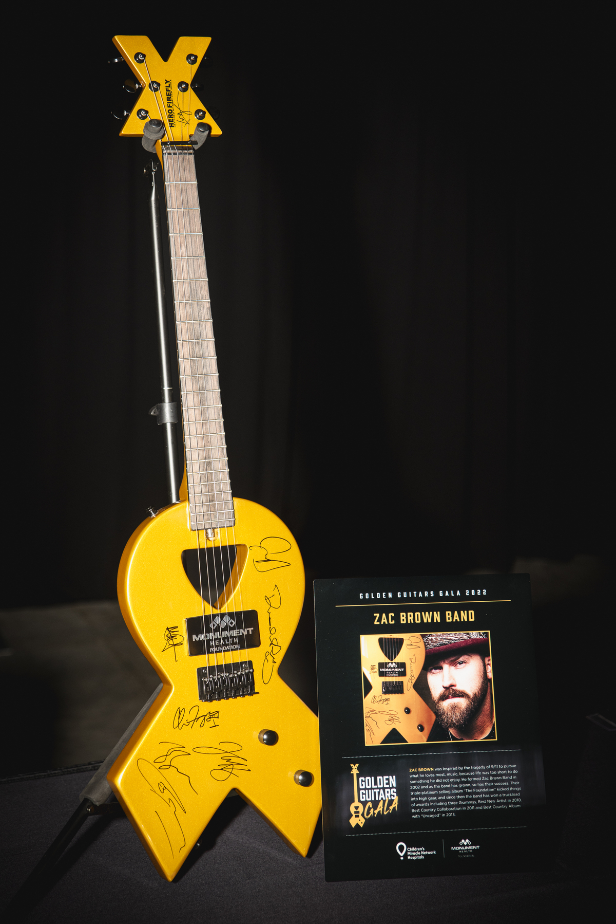 Inaugural Golden Guitars Gala raises money for Children’s Miracle Network