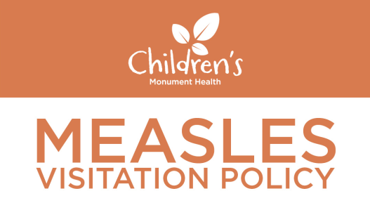 Measles visitation restrictions lifted at Monument Health Rapid City Hospital