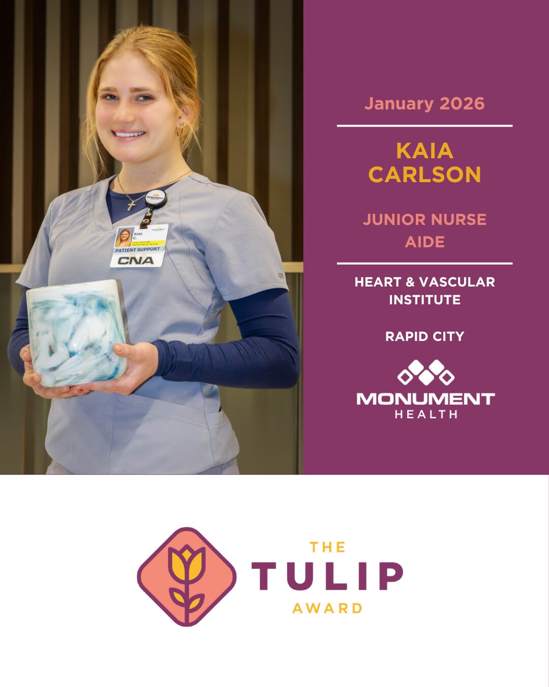 Junior CNA Starts With Heart