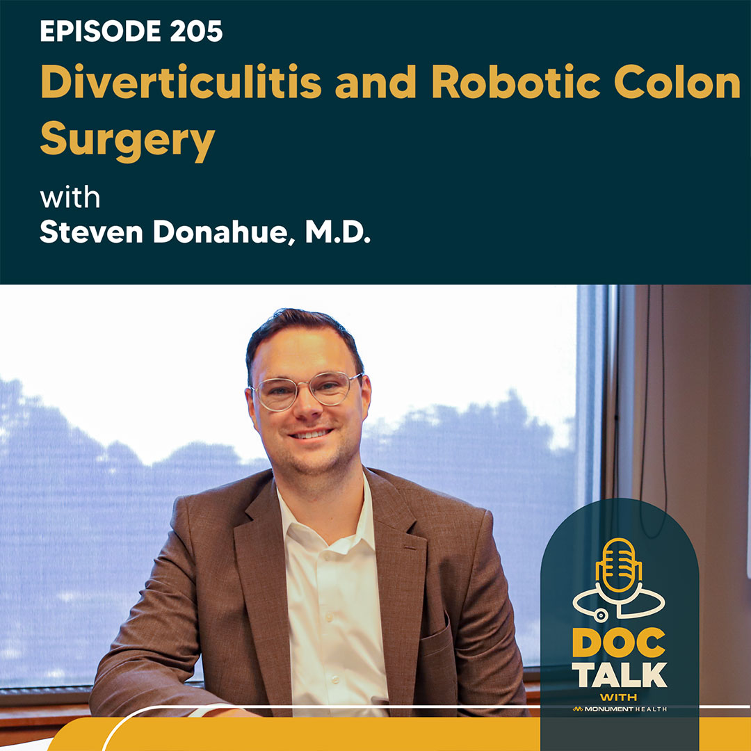 Diverticulitis and Robotic Colon Surgery with Steven Donahue, M.D. — Episode 205