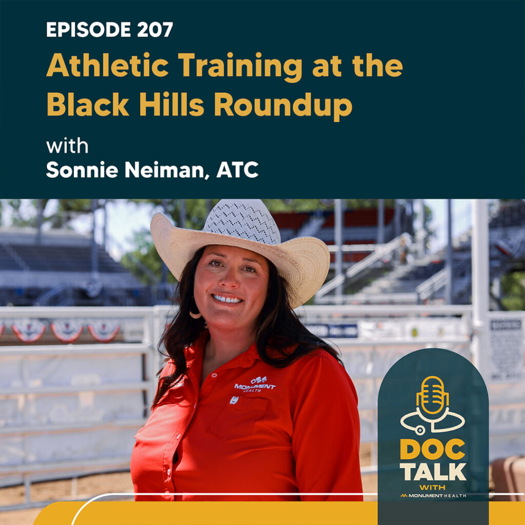 Athletic Training at the Black Hills Roundup with Sonnie Neiman, ATC - Episode 207
