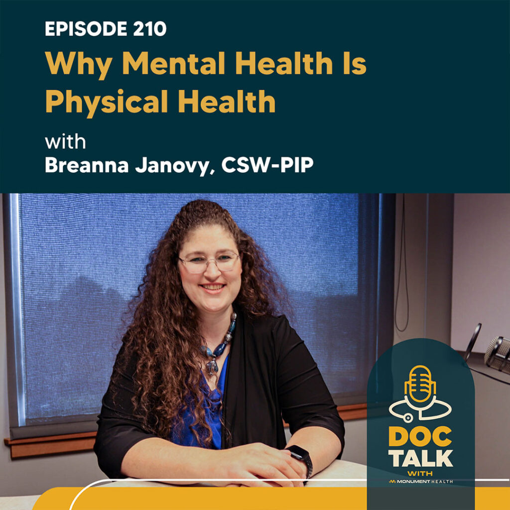 BEST OF DOC TALK Episode 121: Why Mental Health Is Physical Health, with Breanna Janovy, CSW-PIP